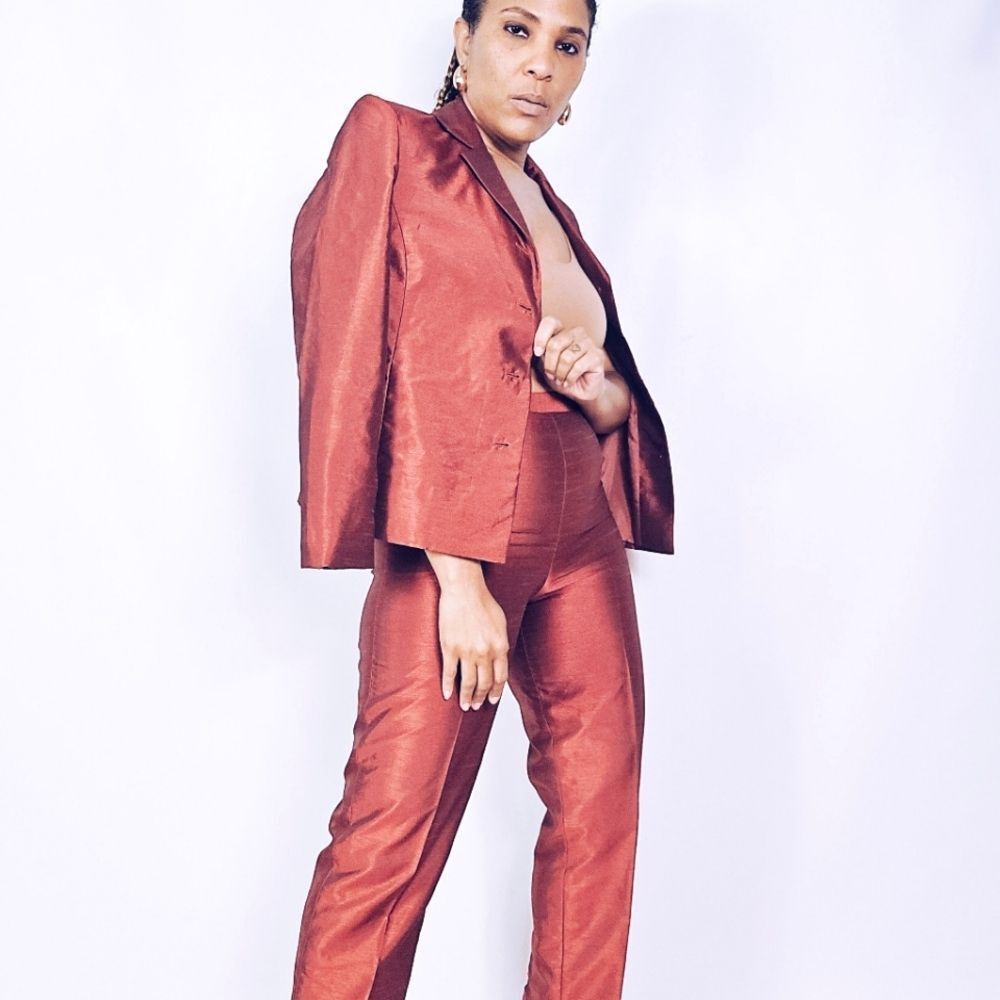 Bronze Pantsuit